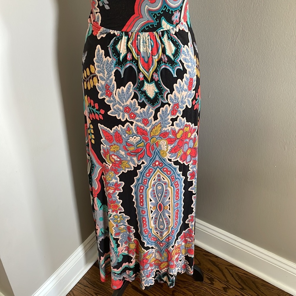 MAEVE Anthropologie multicolor maxi dress Camilla - Picture 11 of 16